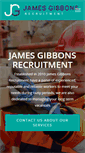 Mobile Screenshot of jamesgibbons.ie